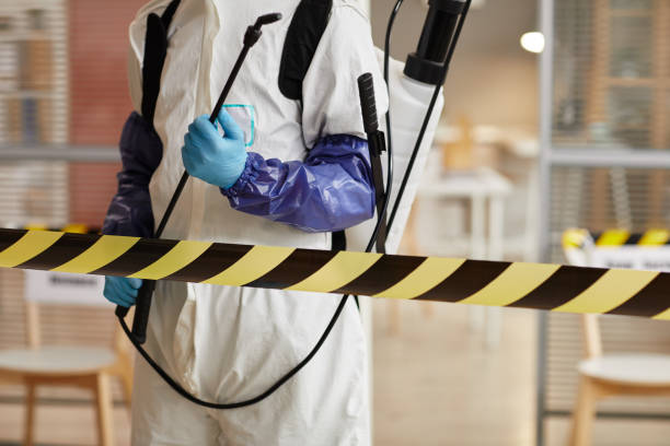 Professional Blood Cleanup technician working in Lucerne, CO
